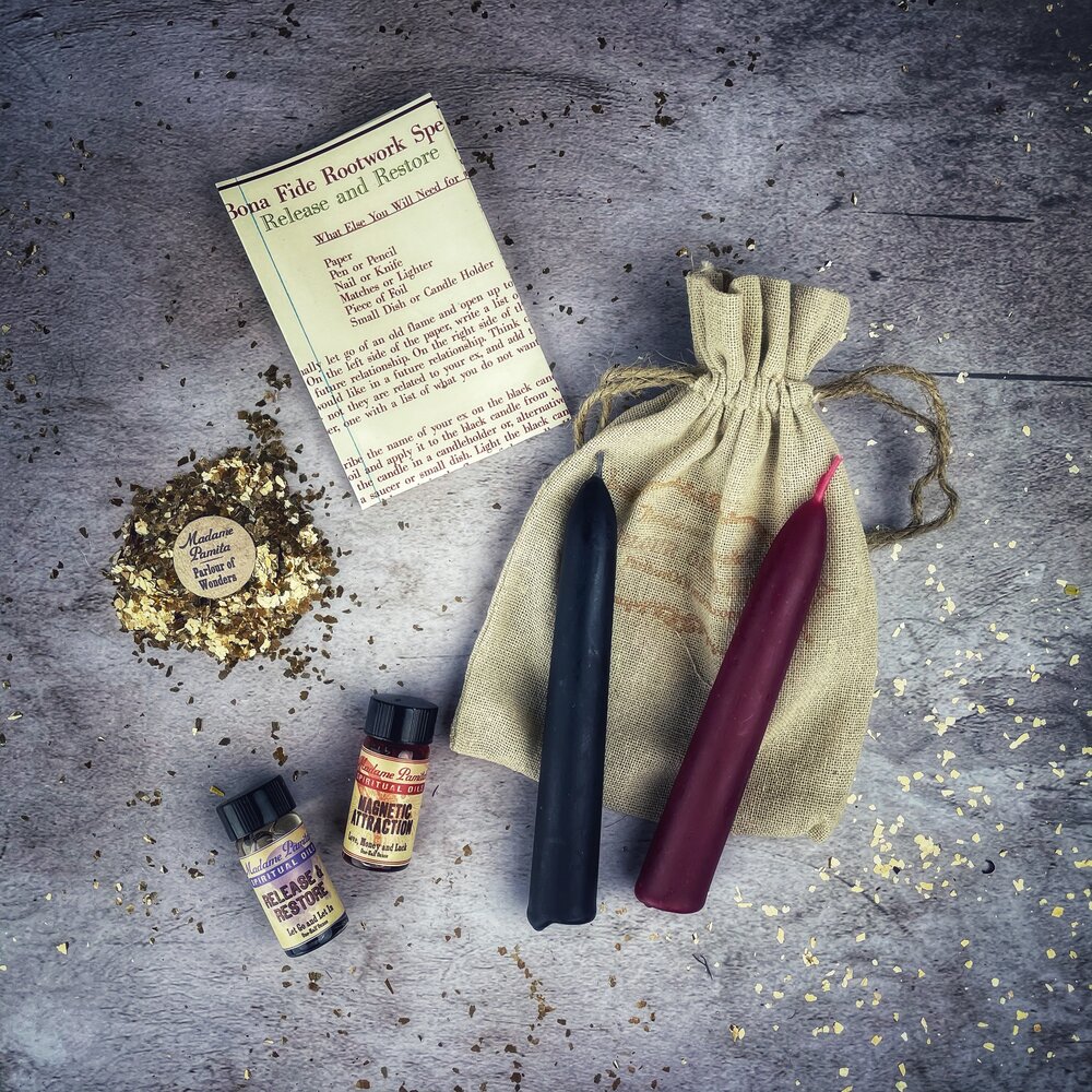 Release and Restore Spell Kit – Ritual Set for Healing & Renewal