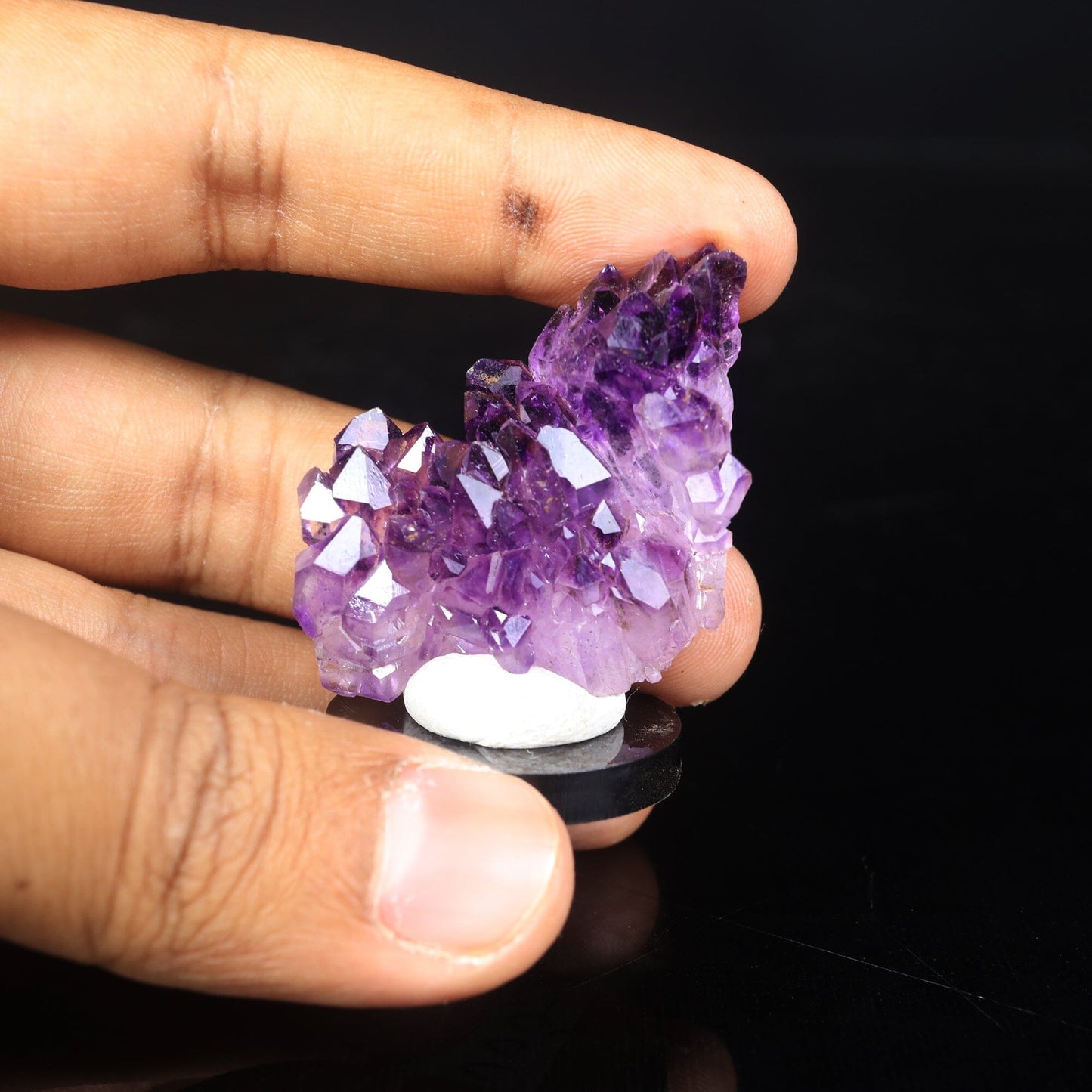 Rare Amethyst from Karur Natural Mineral Specimen # B 7009 – Amethyst