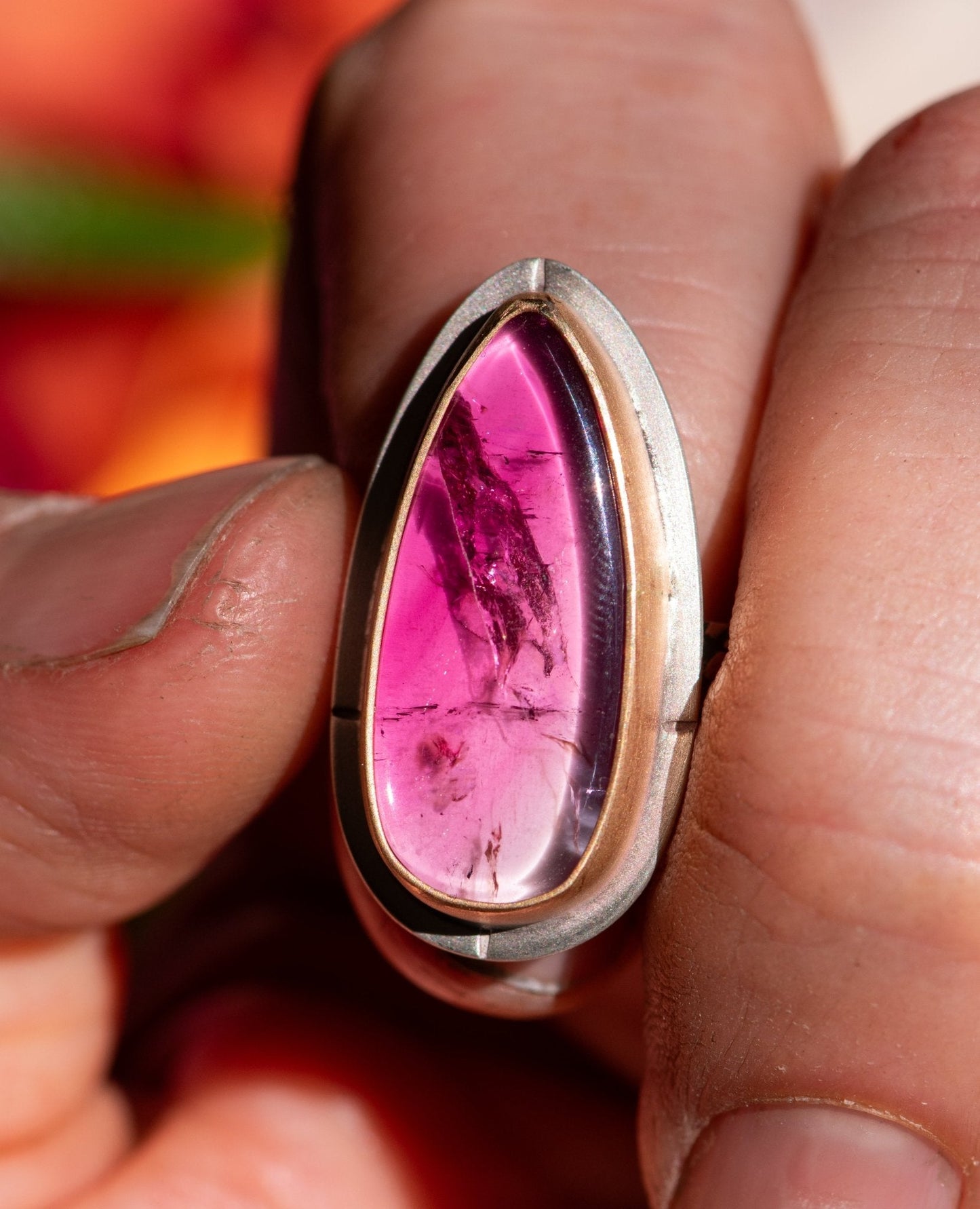 RENEGADE RUBELLITE TOURMALINE RING