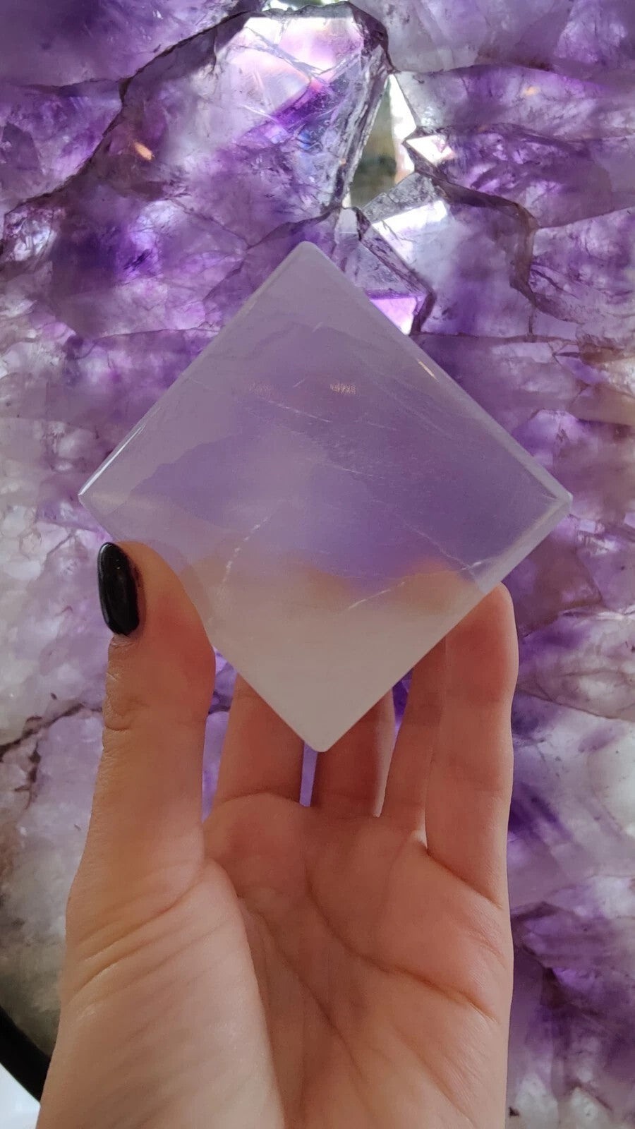 Selenite Standing Cube 5cm – Lapidary