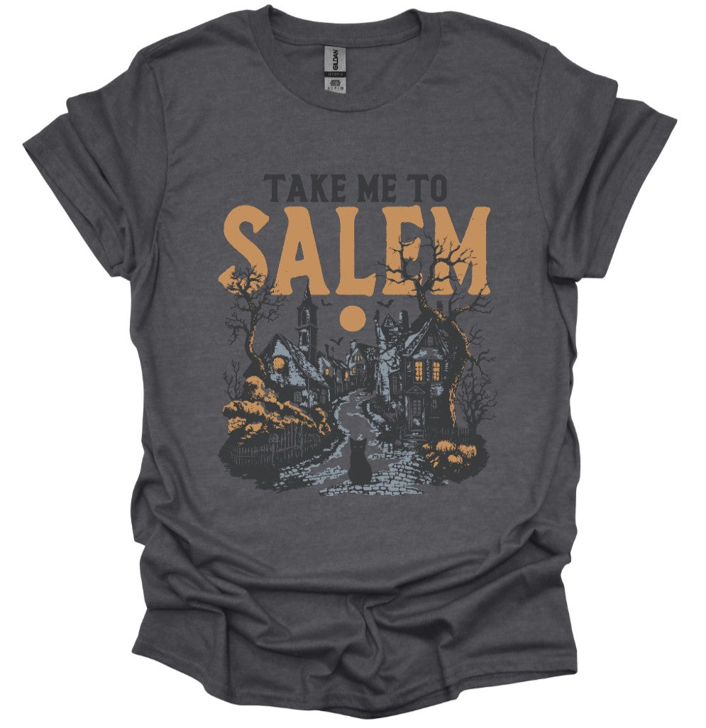 Take Me To Salem - Charcoal T-Shirt