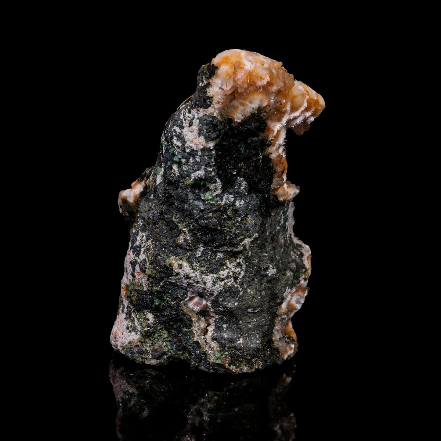 Thomsonite With Mesolite Natural Mineral Specimen