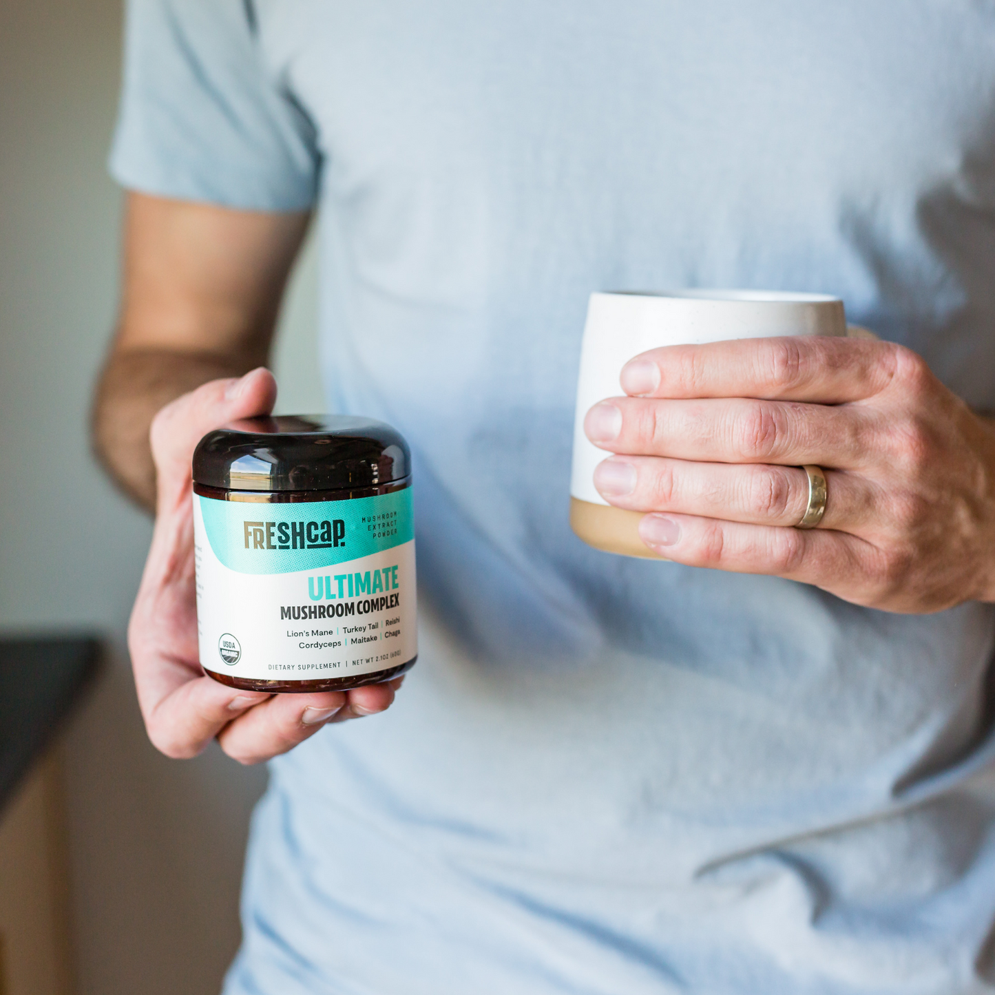 Ultimate Mushroom Complex Powder – 6 Mushroom Blend for Wellness