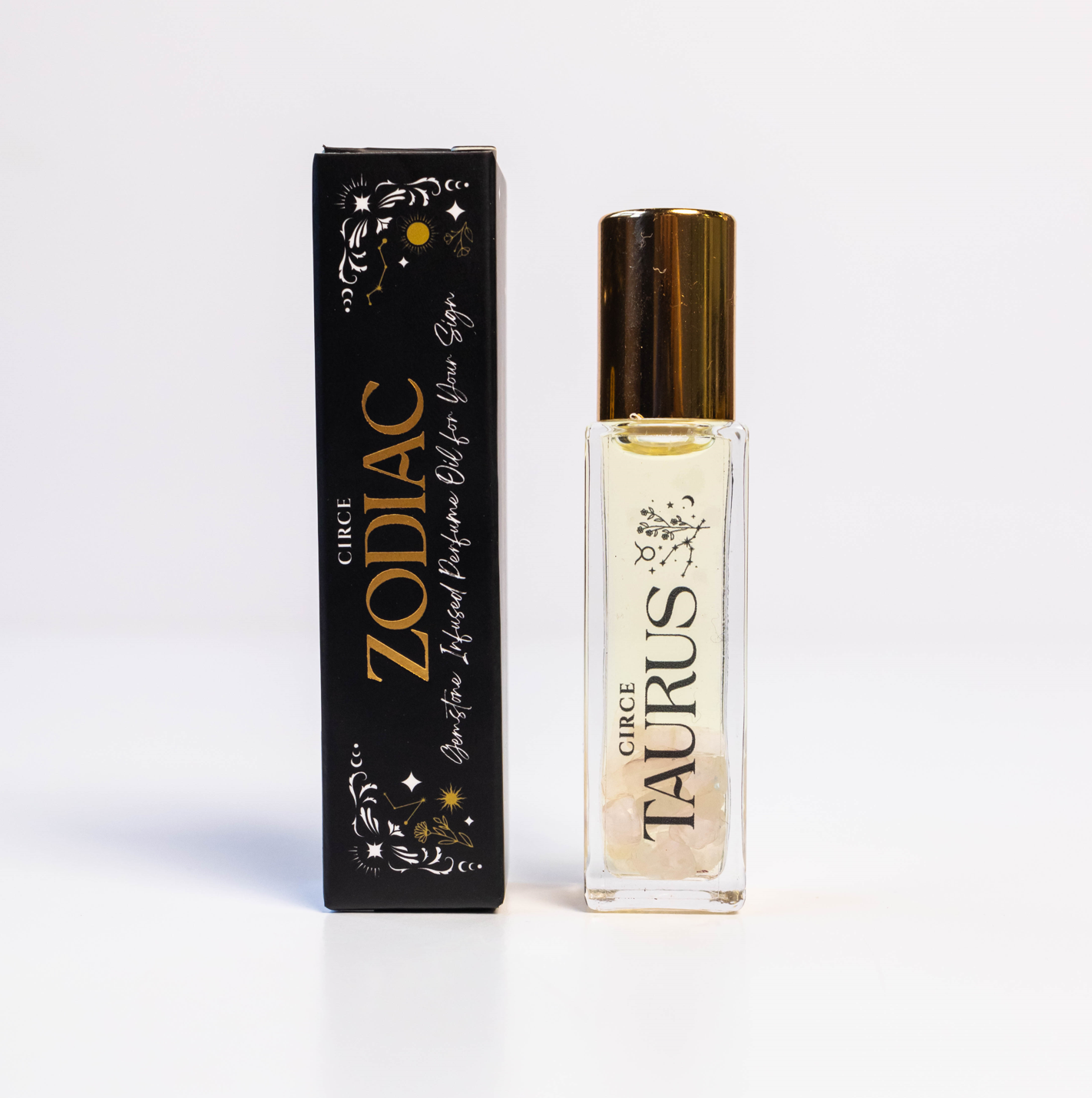 Zodiac Perfume Oil Set – 12 Gemstone‑Infused Zodiac Scents – TAURUS perfume