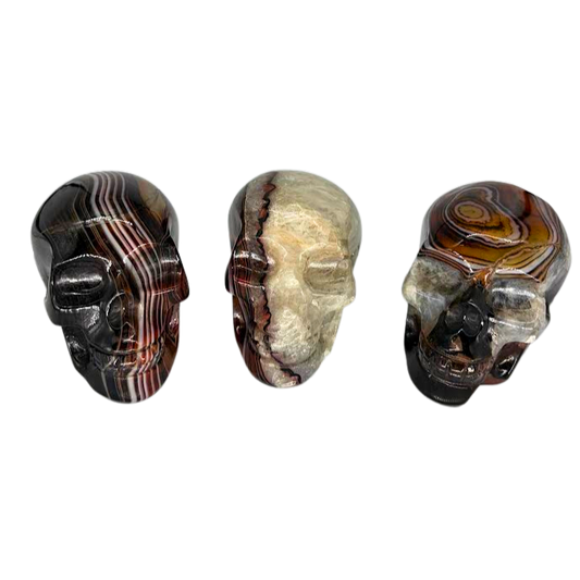 Banded Agate Skull $69.99 – Rocks & Fossils