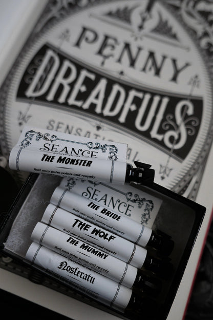 The Penny Dreadfuls Perfume Oil Sample Set, 7 Scents