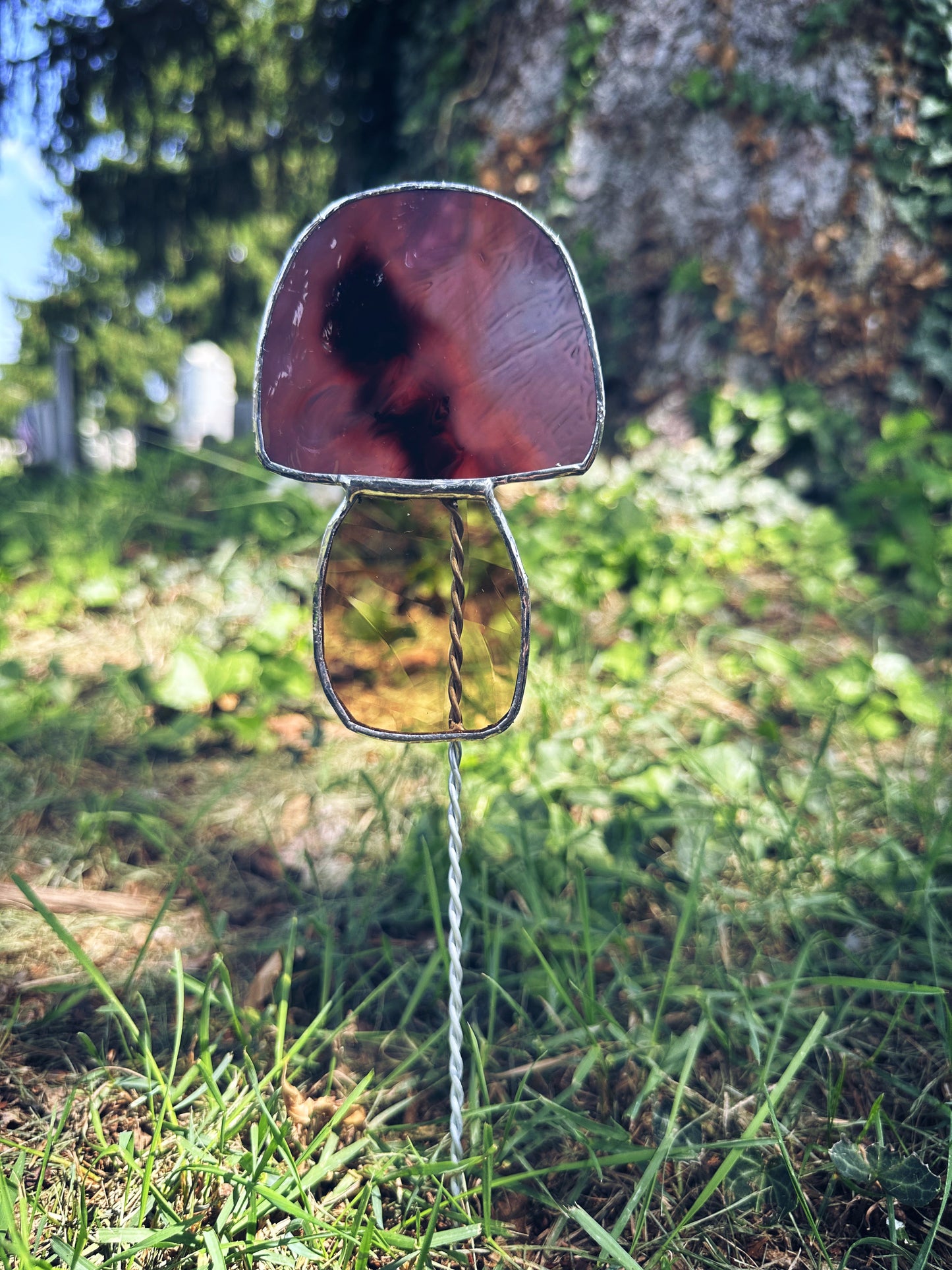 Mushroom Garden Stake – Whimsical Outdoor Décor for Yard & Planters