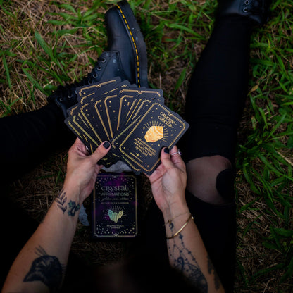 Gold Crystal Affirmations© Deck –