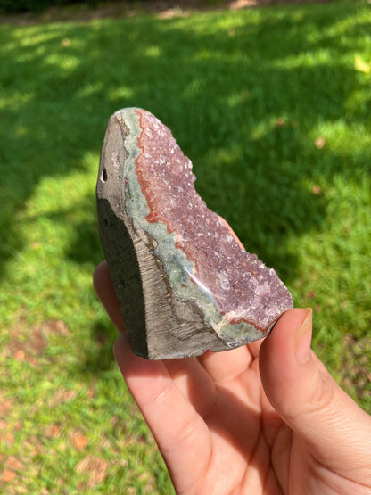 Rainbow Amethyst Cut Base –