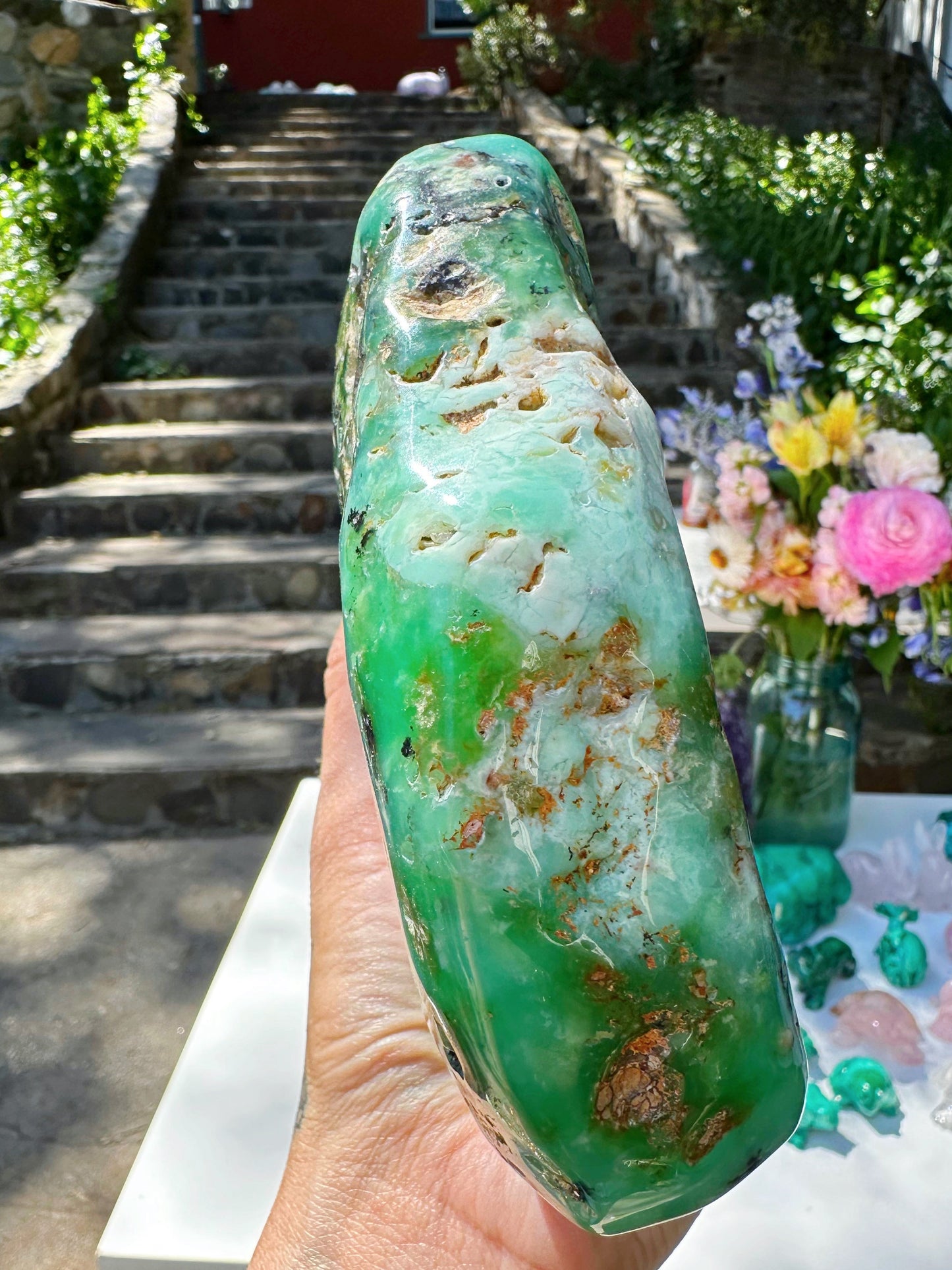 Chrysoprase Freeform - from Australian –