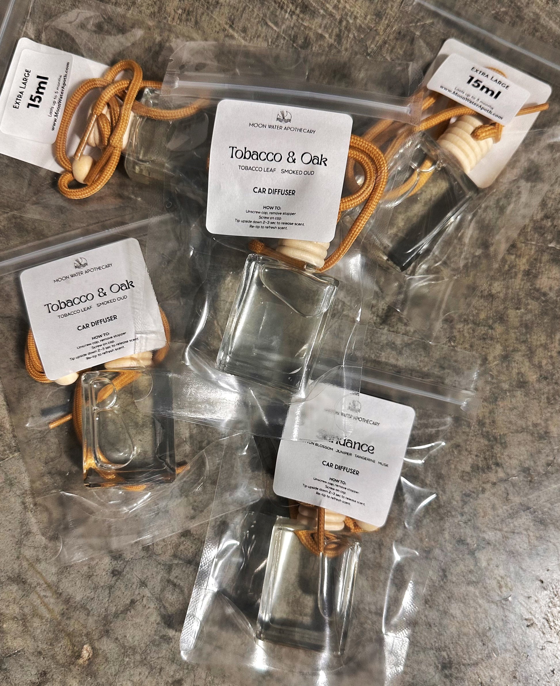 Car Diffusers ---- X-Large, 15ml -- by Moon Water Apothecary! –