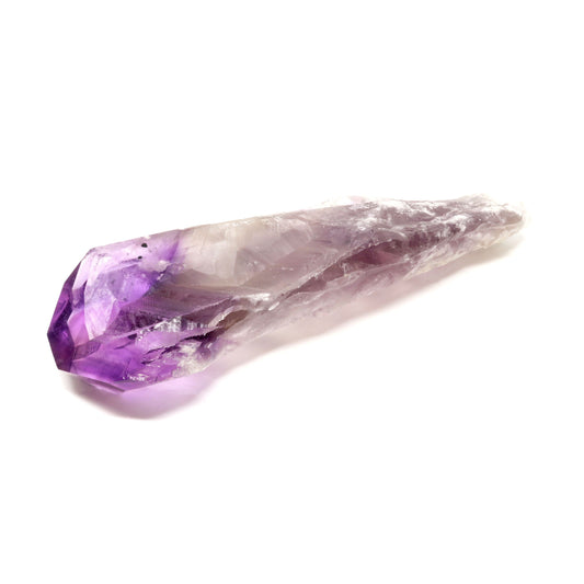 Bahia Amethyst Crystal Point with Phantom Inclusions –