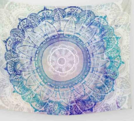 Mandala Tapestry - 210x150cm, multiple colors