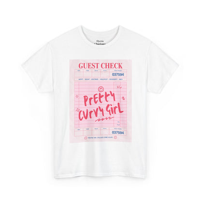 Pretty Curvy Girl Graphic T-Shirt | Body-Positive Tee