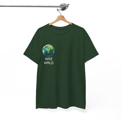 WKE WRLD Eco-Conscious Unisex Heavy Cotton Tee, Earth Day Gift, Nature Lover Shirt, Sustainable Fashion, Unisex Graphic Tee – T-Shirt