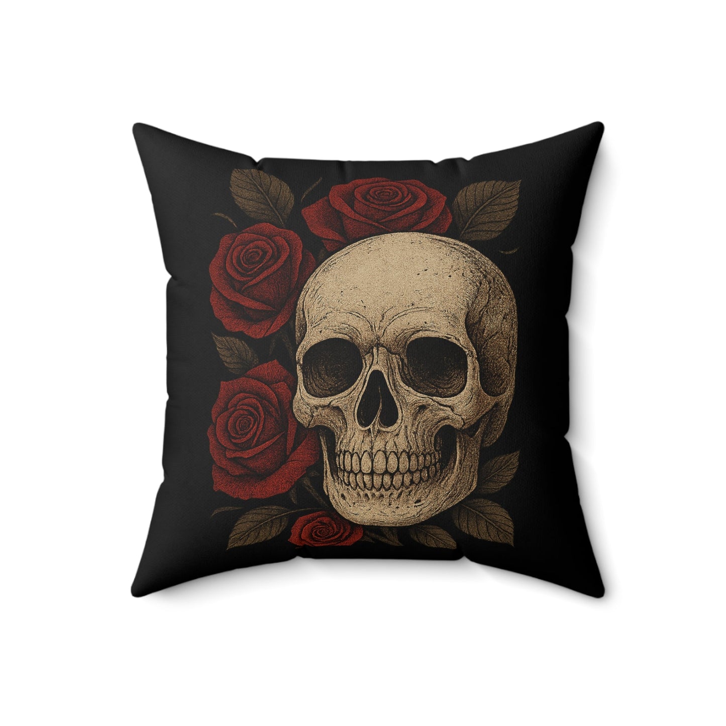 Gothic Skull Rose