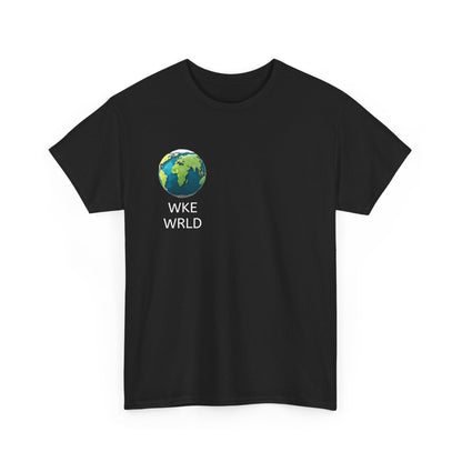 WKE WRLD Eco-Conscious Unisex Heavy Cotton Tee, Earth Day Gift, Nature Lover Shirt, Sustainable Fashion, Unisex Graphic Tee – T-Shirt