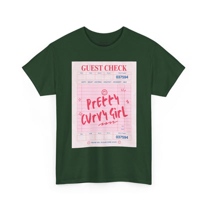 Pretty Curvy Girl Graphic T-Shirt | Body-Positive Tee
