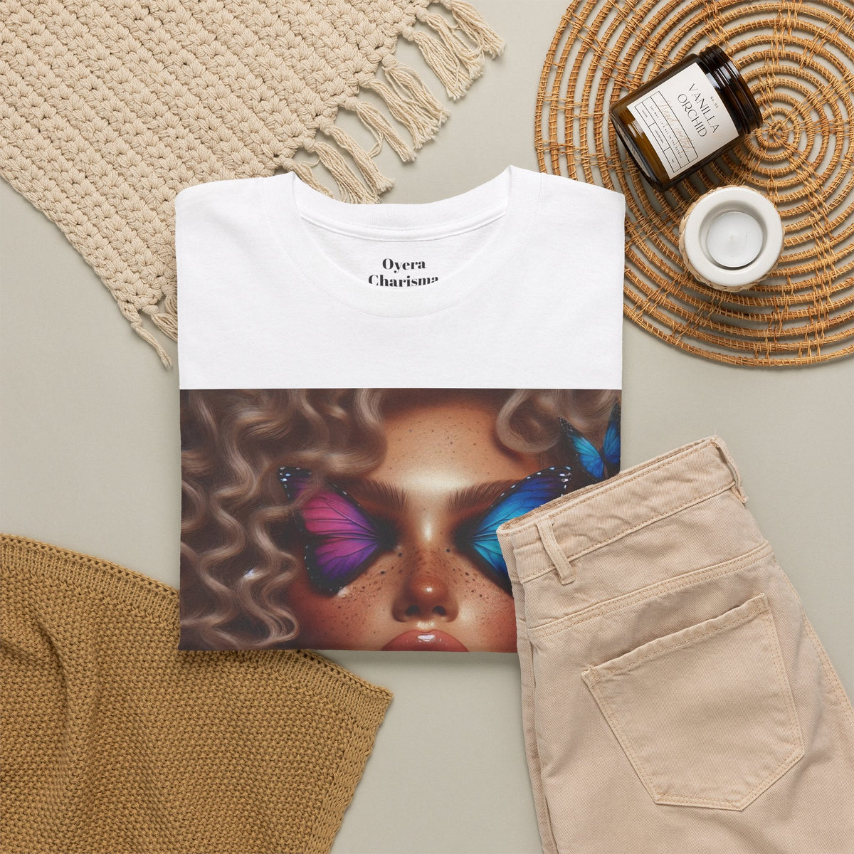 Divine Transformation Butterfly Graphic T-Shirt