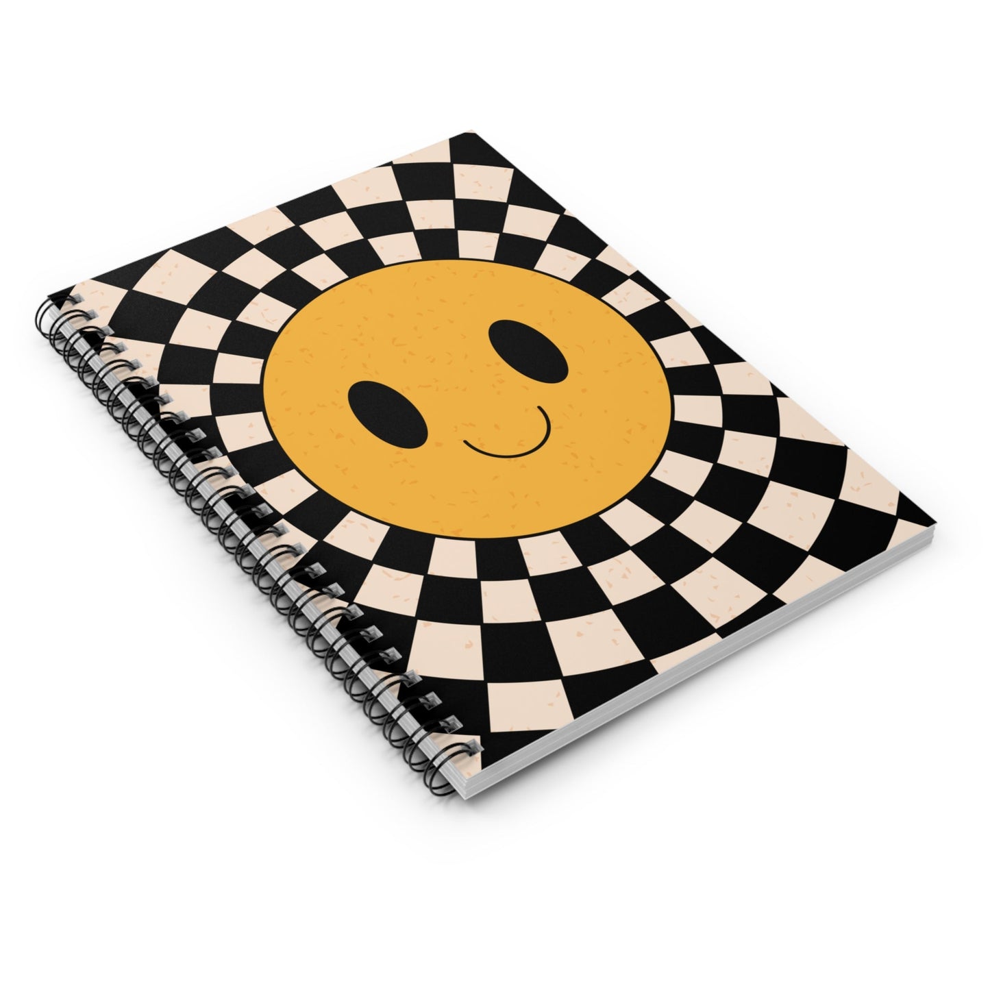 Retro Smile Spiral Notebook