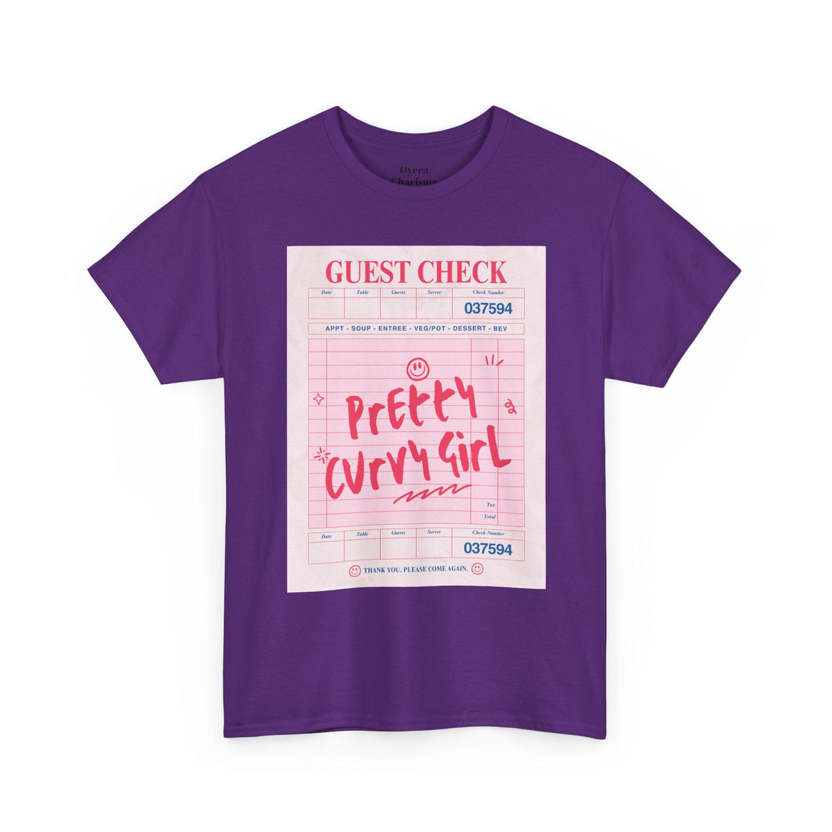Pretty Curvy Girl Graphic T-Shirt | Body-Positive Tee