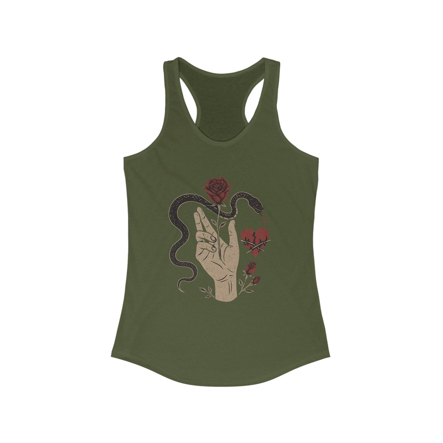 Soft but not Weak - Women's Racerback Tank – Tank Top