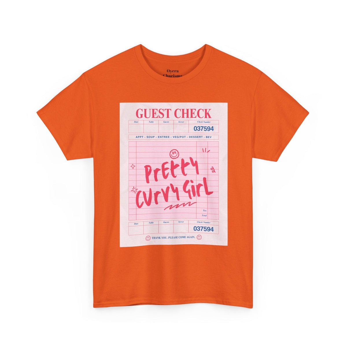 Pretty Curvy Girl Graphic T-Shirt | Body-Positive Tee