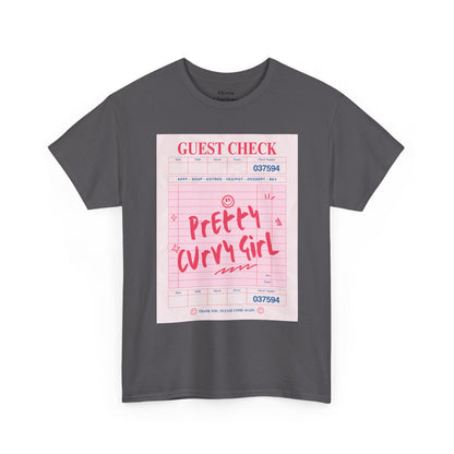 Pretty Curvy Girl Graphic T-Shirt | Body-Positive Tee