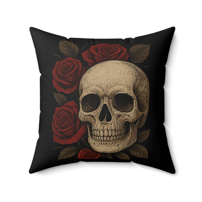Gothic Skull Rose