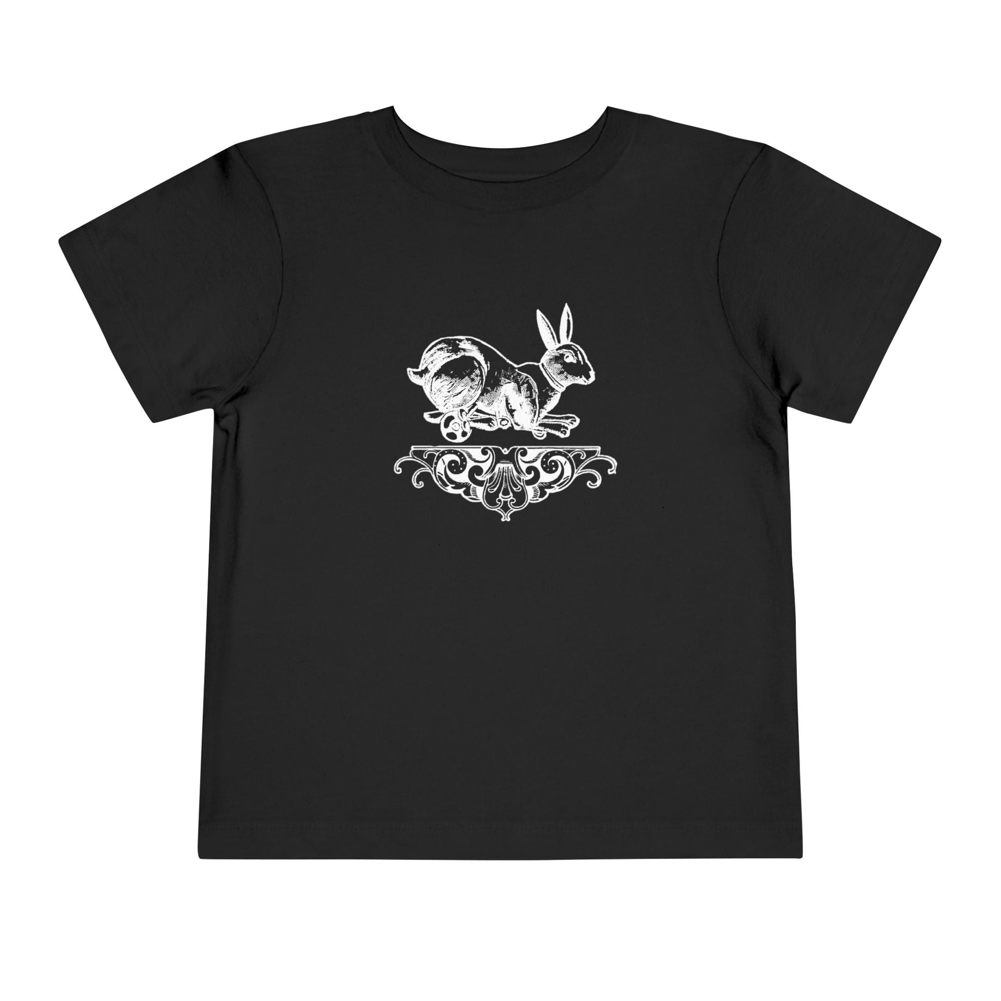 Victorian Bunny T-Shirt (Toddlers/Kids) – Black Kids Clothing