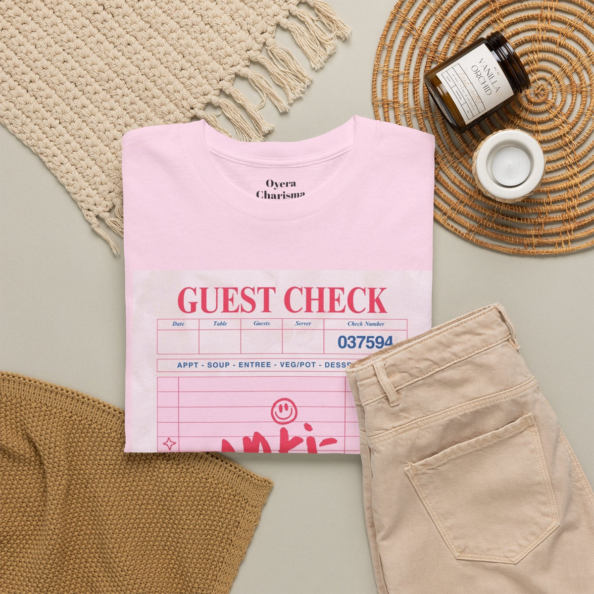 Anti-Social Graphic T-Shirt – Retro Guest Check Tee