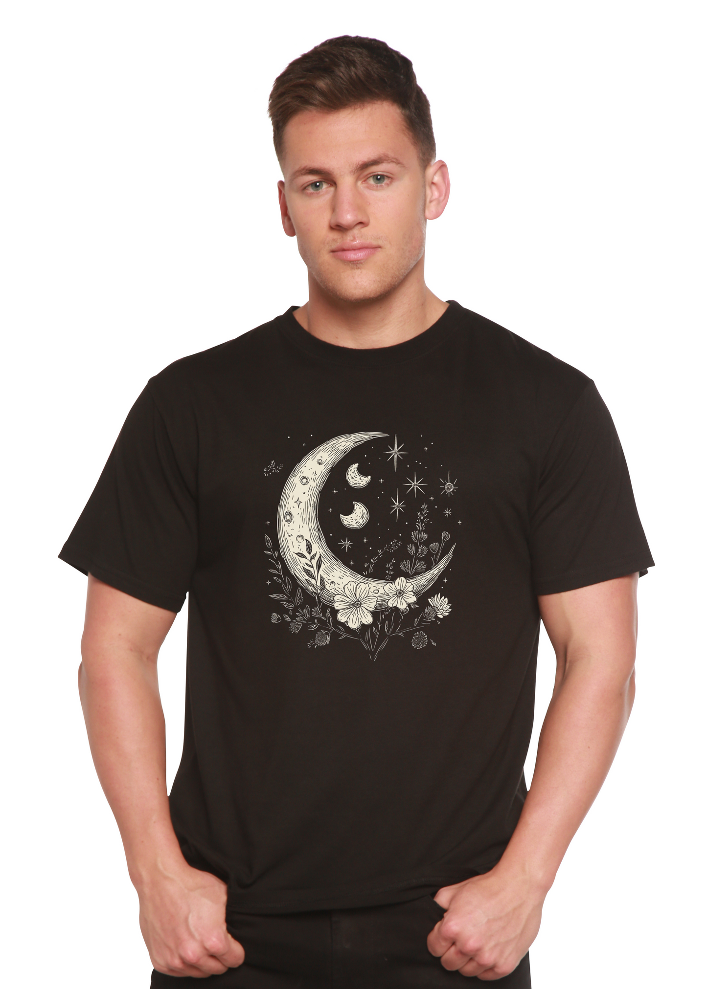 Moons and Stars - UNISEX Shirt – mens printed