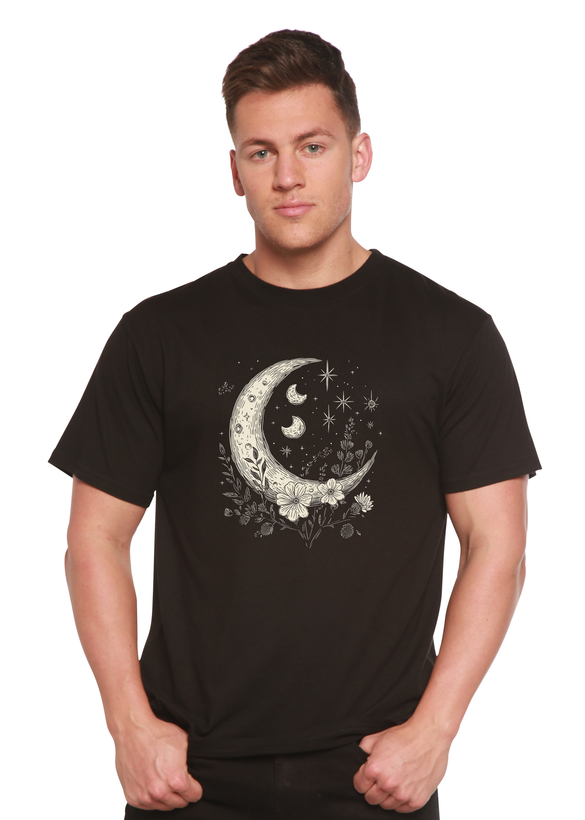 Moons and Stars - UNISEX Shirt – mens printed
