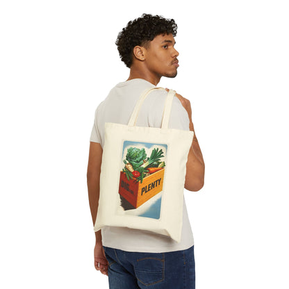 Old-fashioned "Grocery" Tote