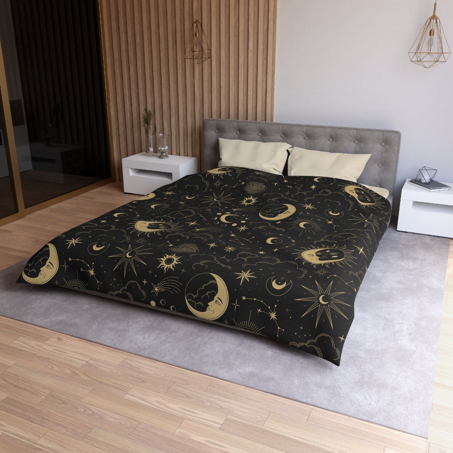 Constellations - Highest Quality  Microfiber Duvet Cover