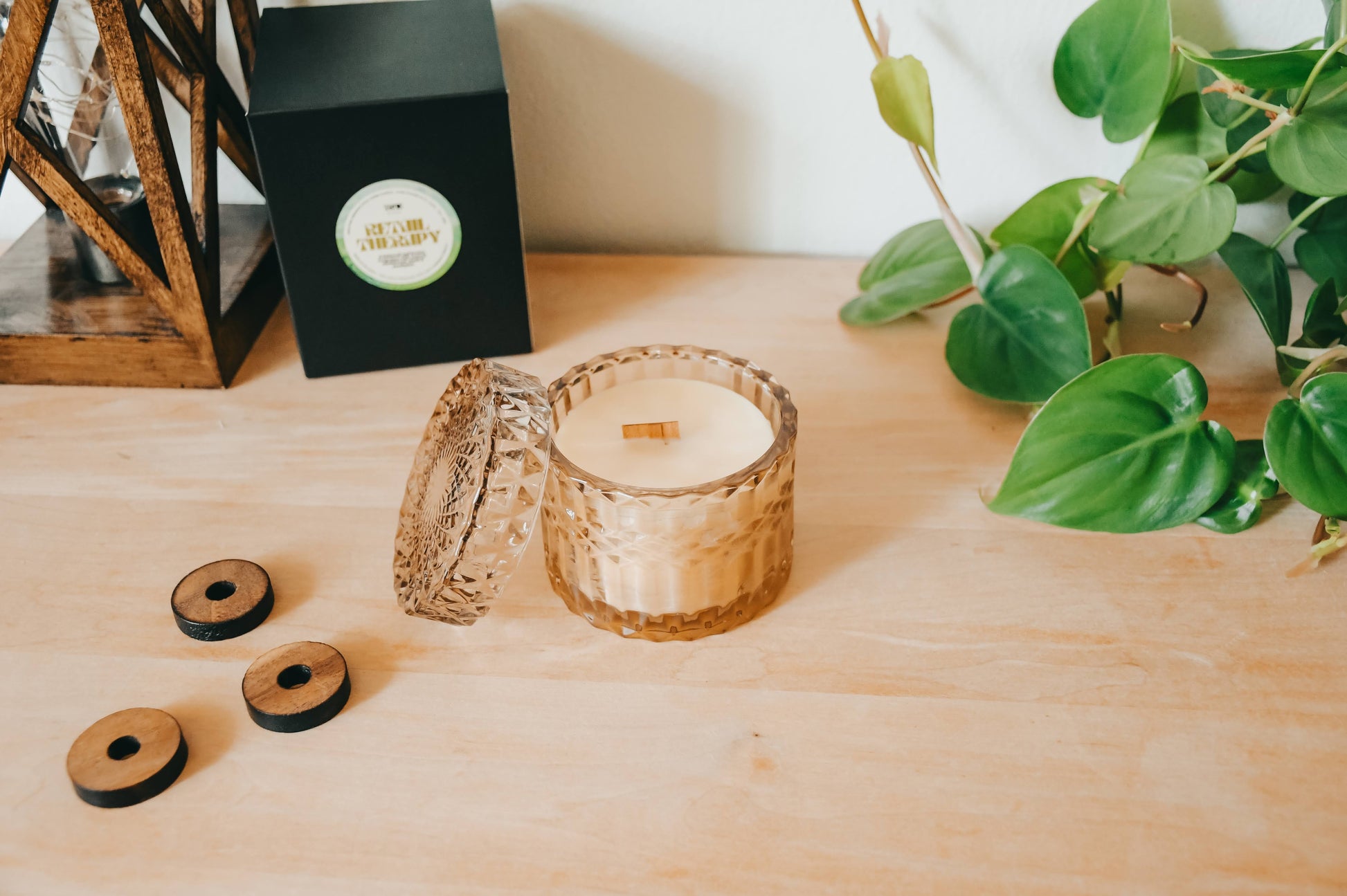 Retail Therapy Beeswax Candle - 7oz – non toxic candle