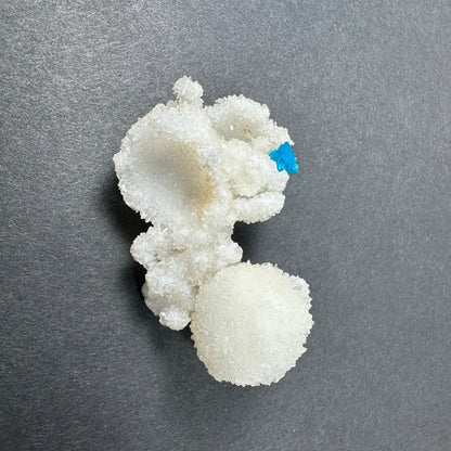 Cavansite Ball 'Floaters' on Stilbite MD – #14 Minerals