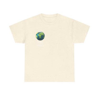 WKE WRLD Eco-Conscious Unisex Heavy Cotton Tee, Earth Day Gift, Nature Lover Shirt, Sustainable Fashion, Unisex Graphic Tee – Natural T-Shirt