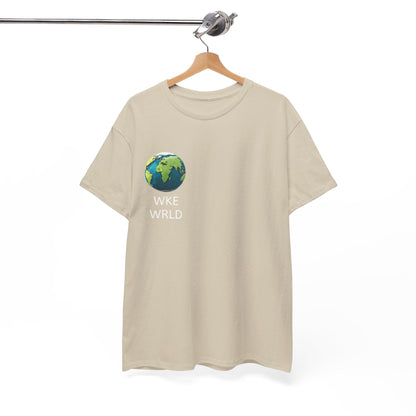 WKE WRLD Eco-Conscious Unisex Heavy Cotton Tee, Earth Day Gift, Nature Lover Shirt, Sustainable Fashion, Unisex Graphic Tee – T-Shirt