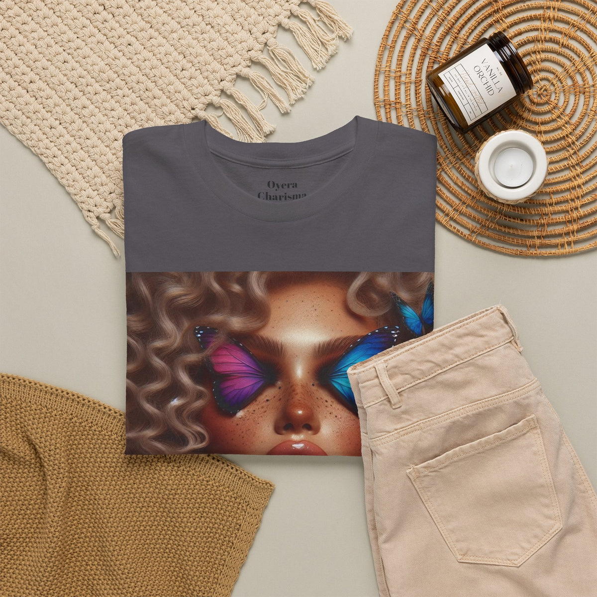 Divine Transformation Butterfly Graphic T-Shirt
