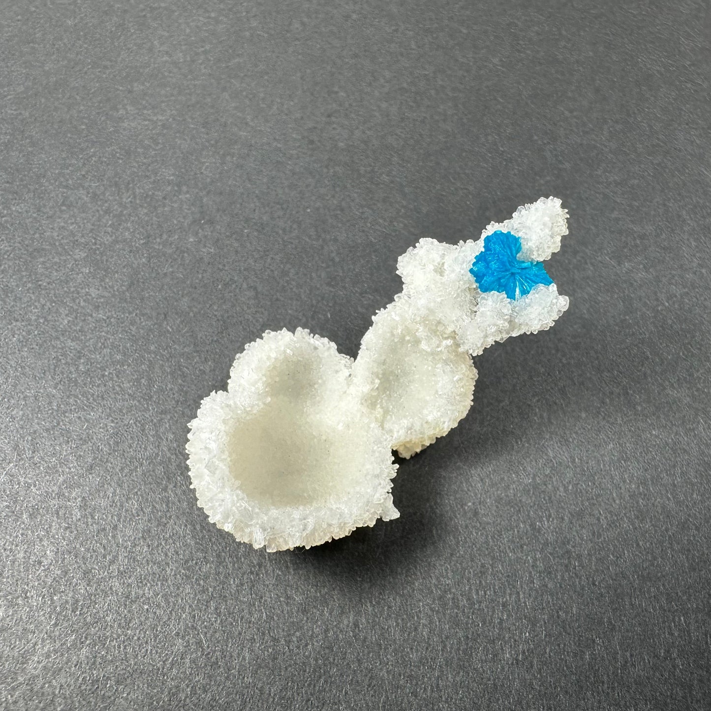 Cavansite Ball 'Floaters' on Stilbite MD – #15 Minerals
