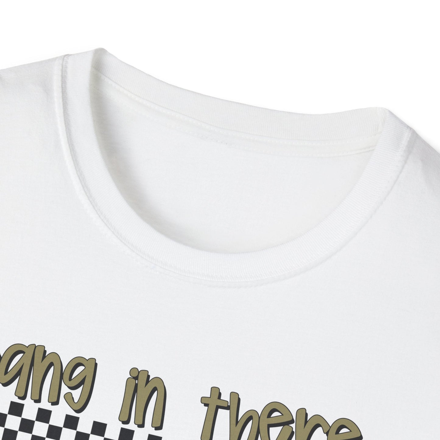 Hang In There Unisex Softstyle T-Shirt | Casual Plant Lover Tee