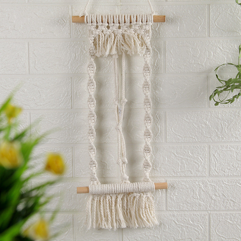 Woven Tapestry, Cotton Rope Wall Hanging