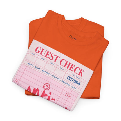 Anti-Social Graphic T-Shirt – Retro Guest Check Tee