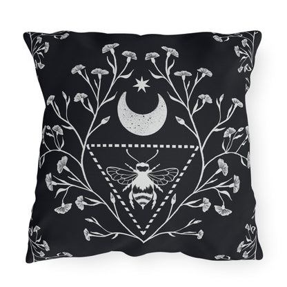 Celestial Bee - Outdoor Throw Pillows