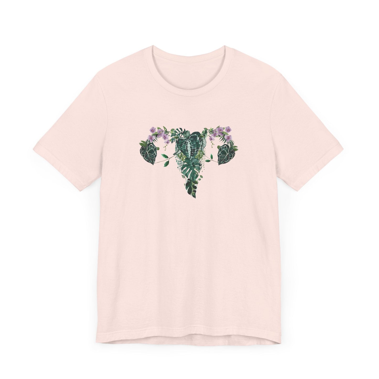 Uterus with plants tshirt. My body,, my rules my choice shirt. Proud Feminist shirt