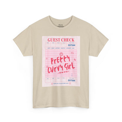 Pretty Curvy Girl Graphic T-Shirt | Body-Positive Tee