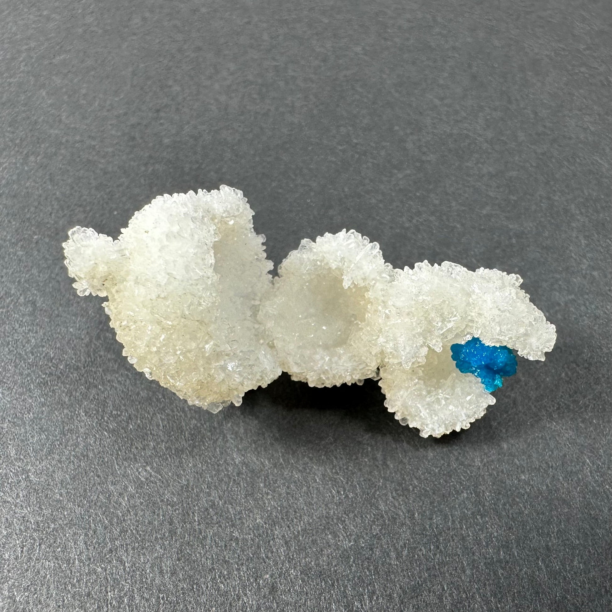 Cavansite Ball 'Floaters' on Stilbite MD – #16 Minerals