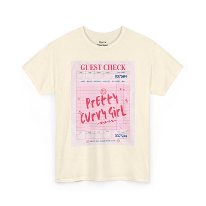 Pretty Curvy Girl Graphic T-Shirt | Body-Positive Tee