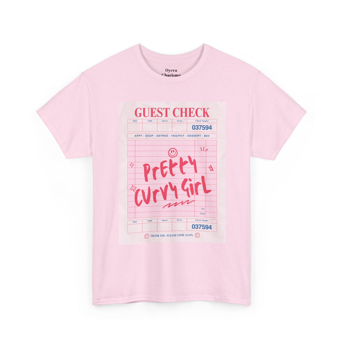 Pretty Curvy Girl Graphic T-Shirt | Body-Positive Tee